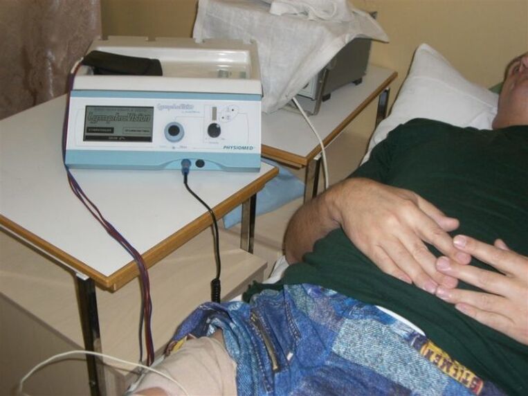 fizioterapinės procedūros prostatito gydymui